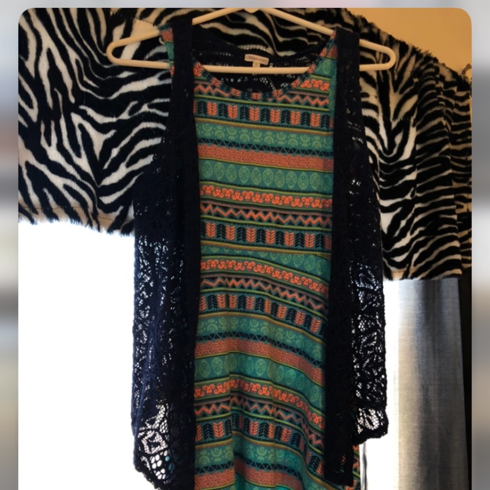 Aztec print dress